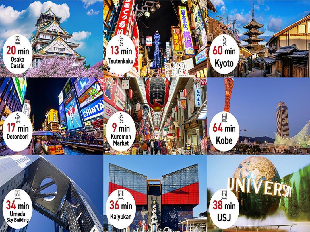 Nipponbashi Crystal Hotel Osaka Eksteriør billede